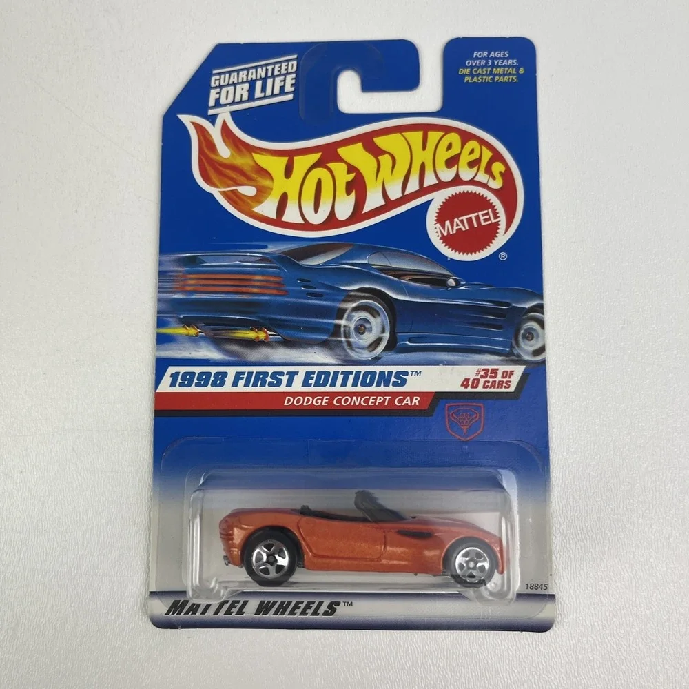 1998 Hot Wheels First Editions Dodge Concept Car 35 Of 40 Collectors 672